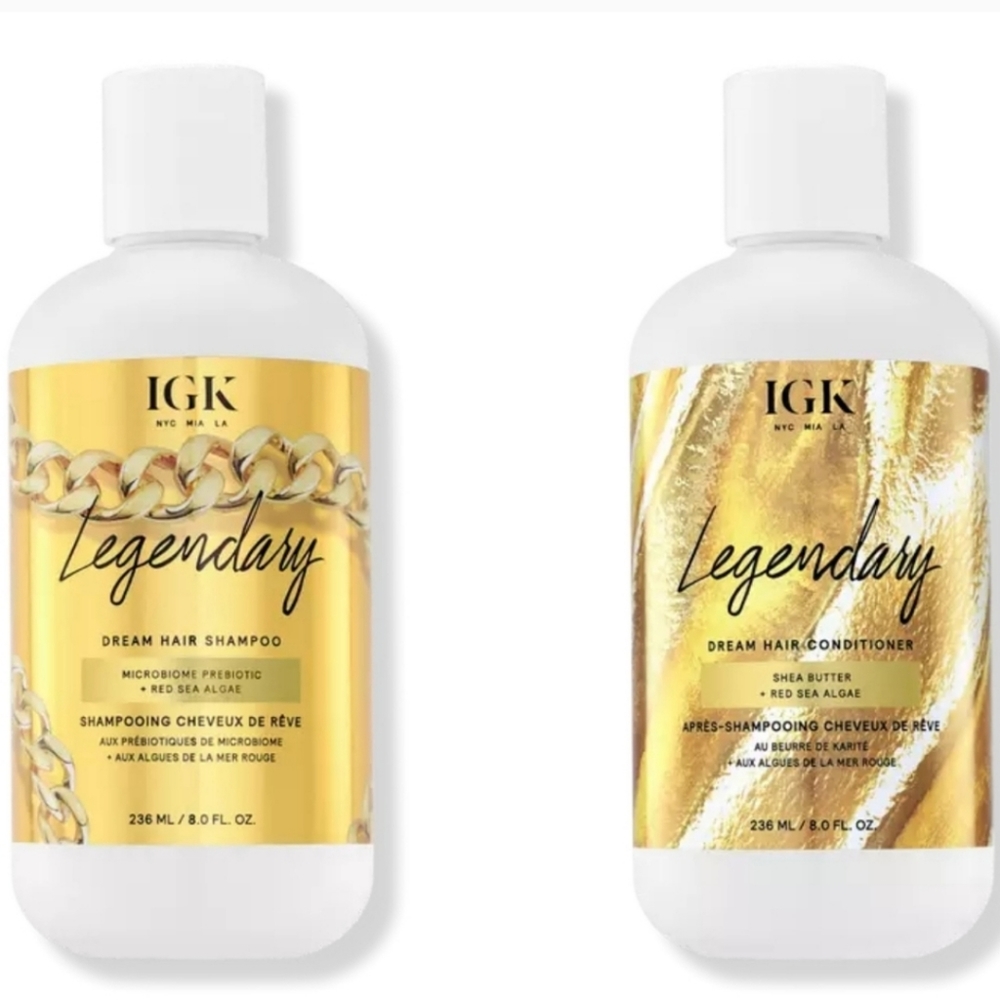 🆕️IGK Legendary Dream Hair Shampoo & Conditioner